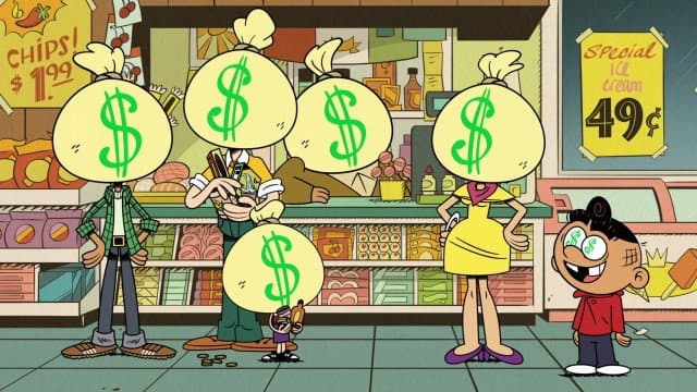 Still from Monster Cash