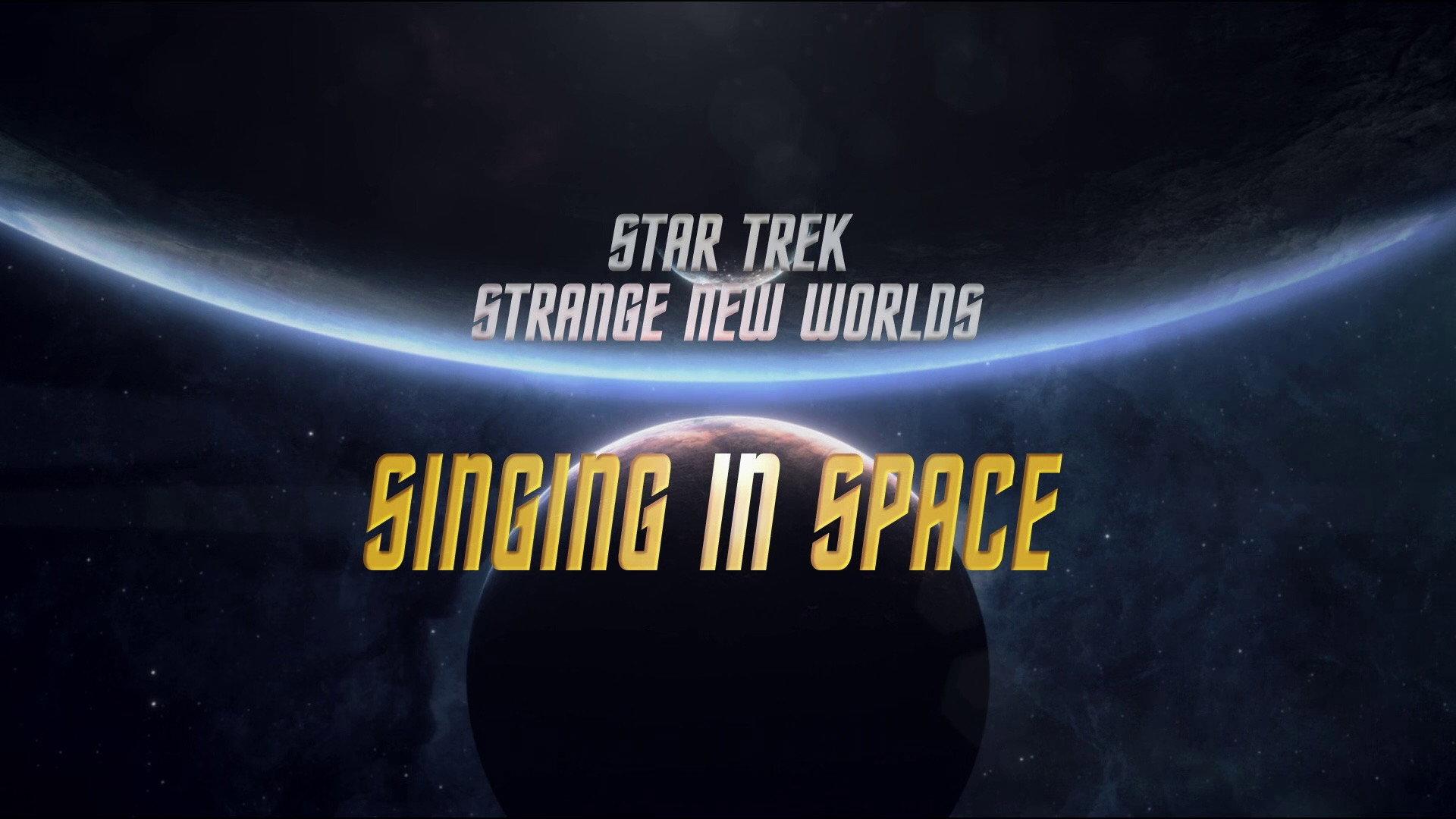 Still from Singing in Space