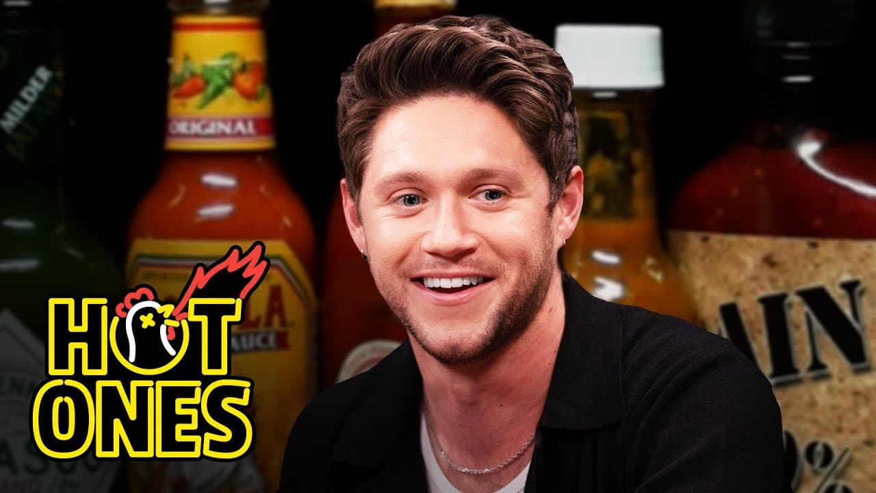 Still from Niall Horan Gets the Shakes While Eating Spicy Wings