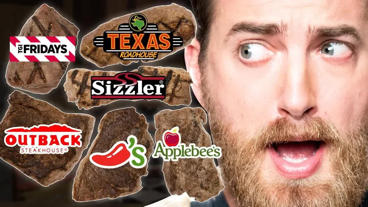 Still from What's The Best Chain Restaurant Steak? Taste Test