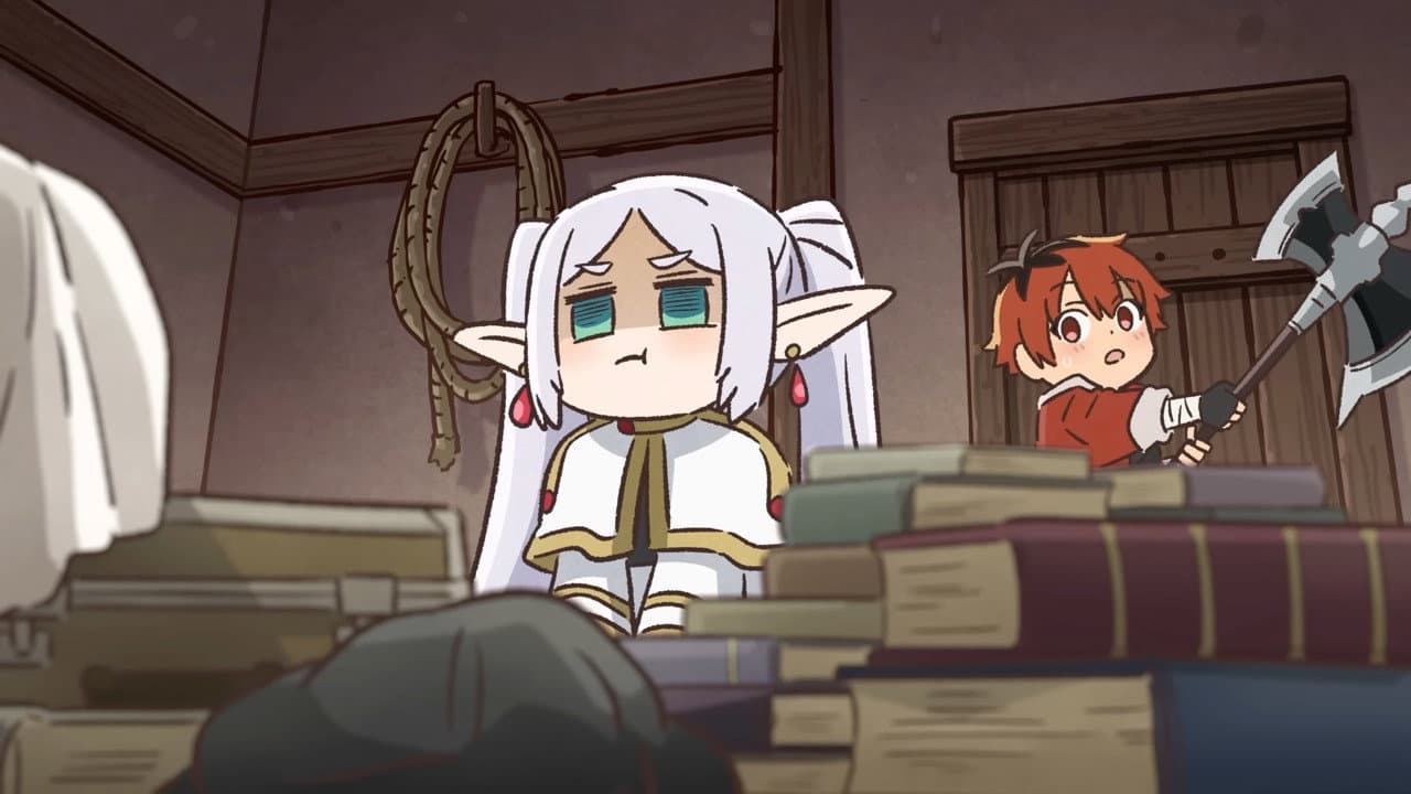 Still from OO Magic Episode 20: The Magic to Swaps the Mind and Body
