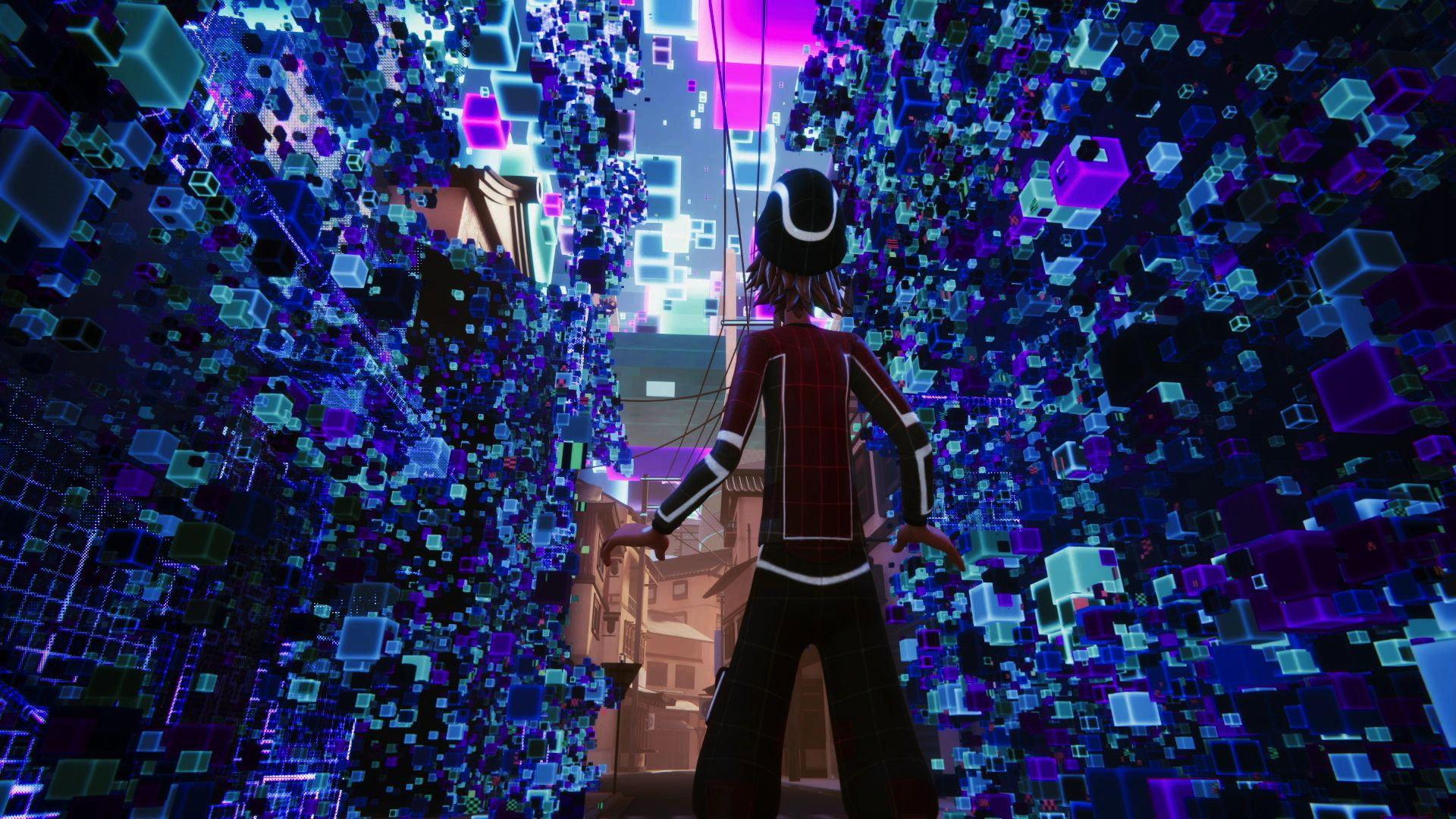 Still from Baymax Dreams of Fred's Glitch