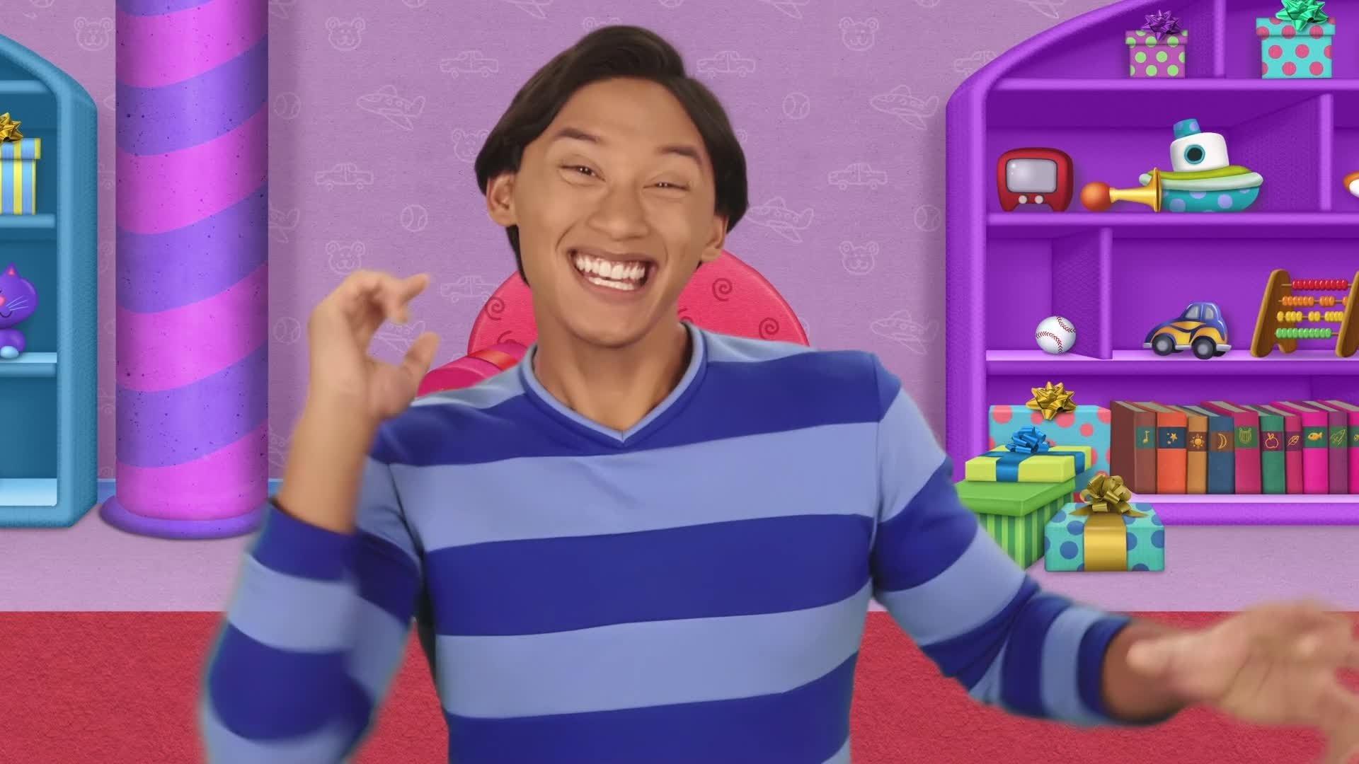 Still from Blue's Mystery Present