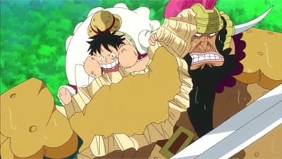 Still from A Battle of Limits! Luffy and the Infinite Biscuits!