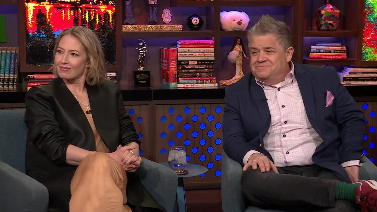 Still from Carrie Coon & Patton Oswalt