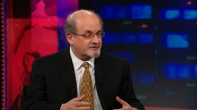 Still from Salman Rushdie