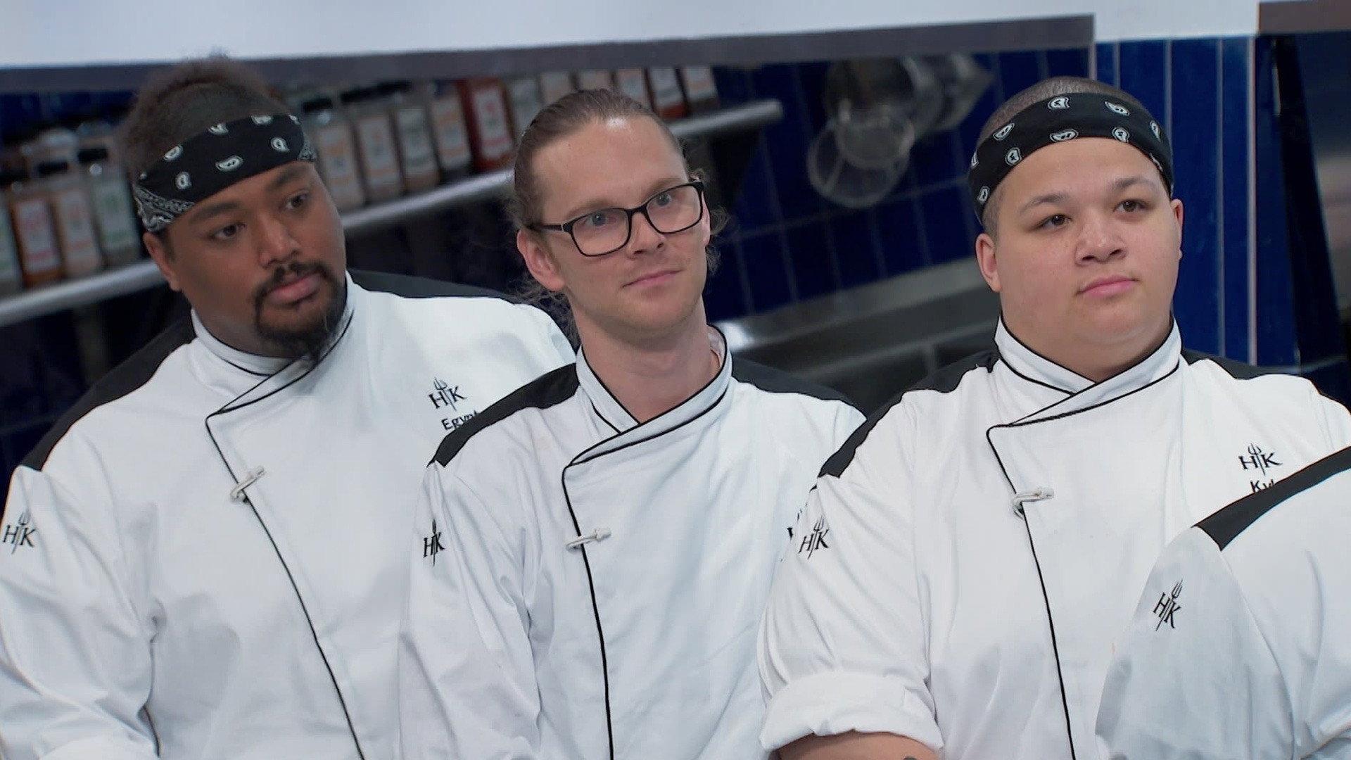 Still from Five Comedians Walk Into Hell...