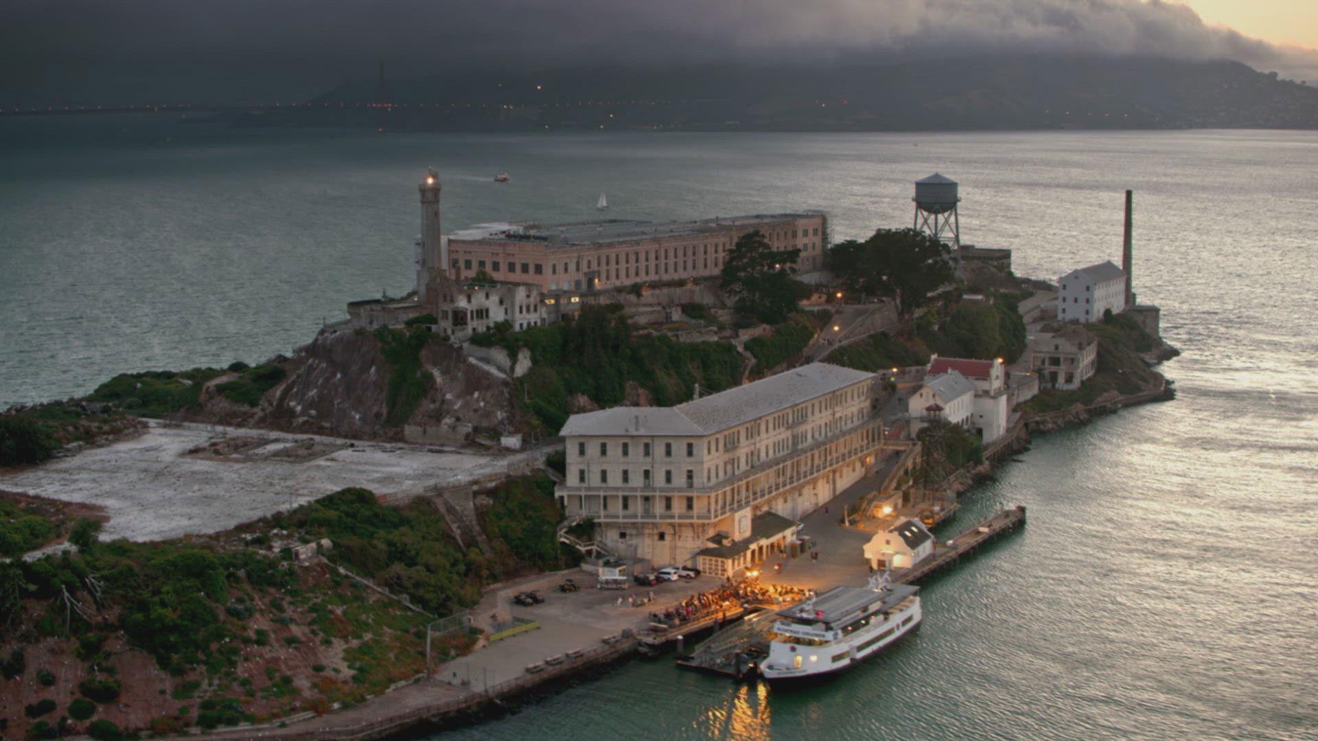 Still from Escape from Alcatraz