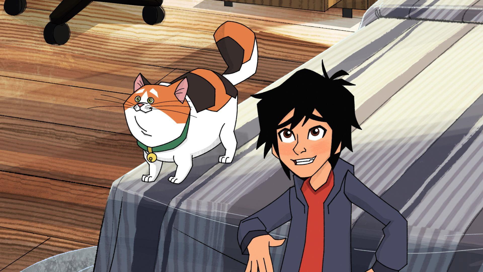 Still from Baymax and Hiro
