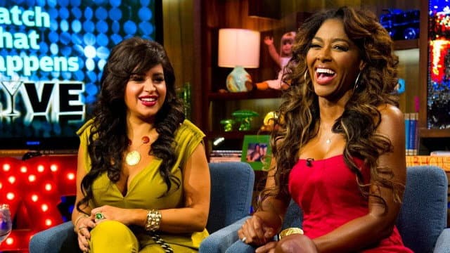 Still from Kenya Moore & Mercedes "MJ" Javid
