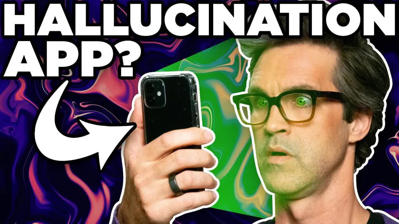 Still from Will This App Make Us Hallucinate?