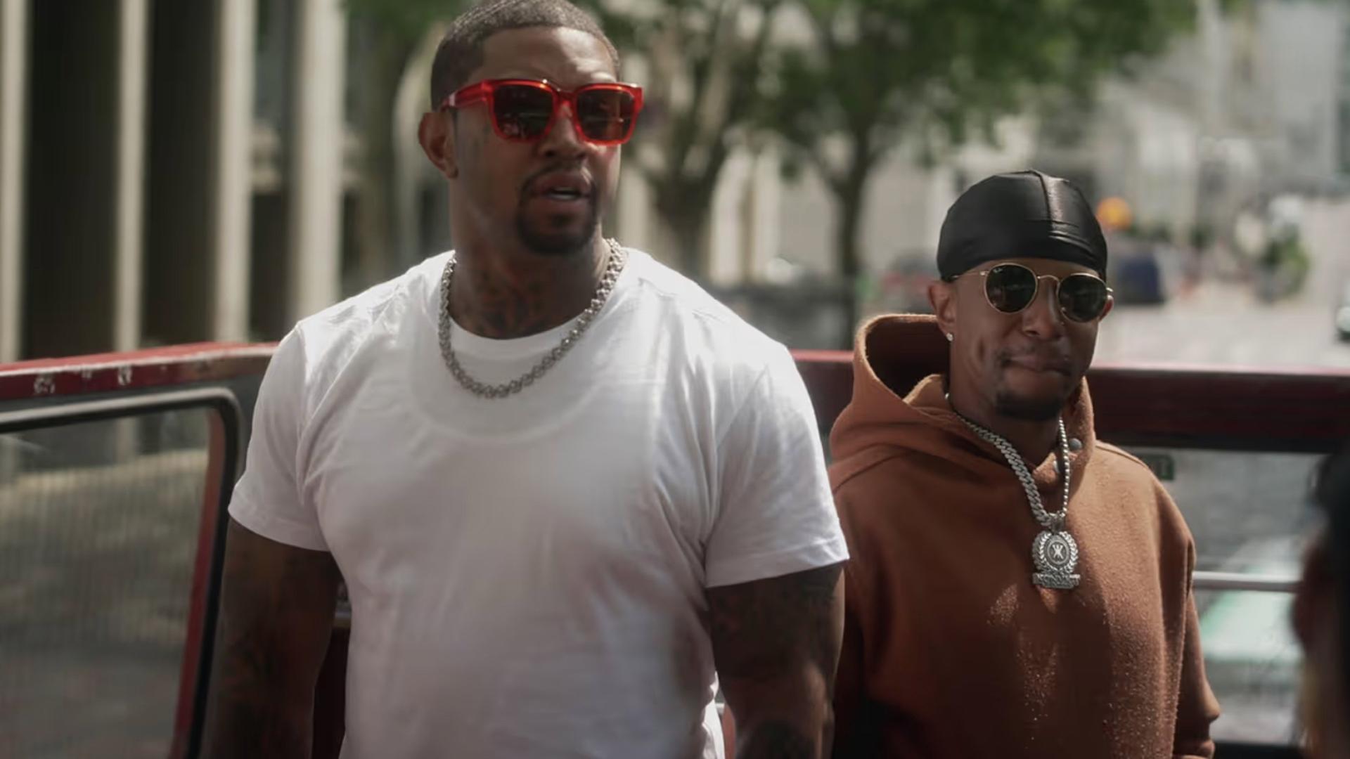Still from It’s All About the Big Benjamins, Baby