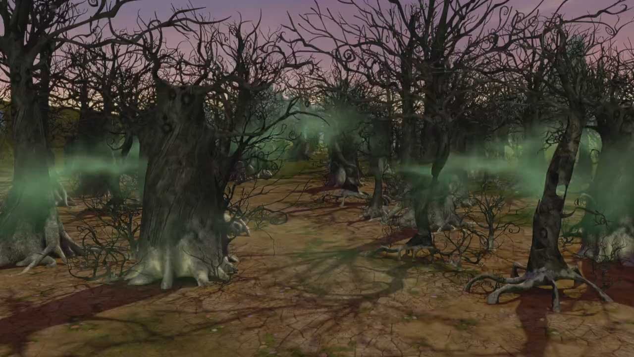 Still from The Wizened Woods