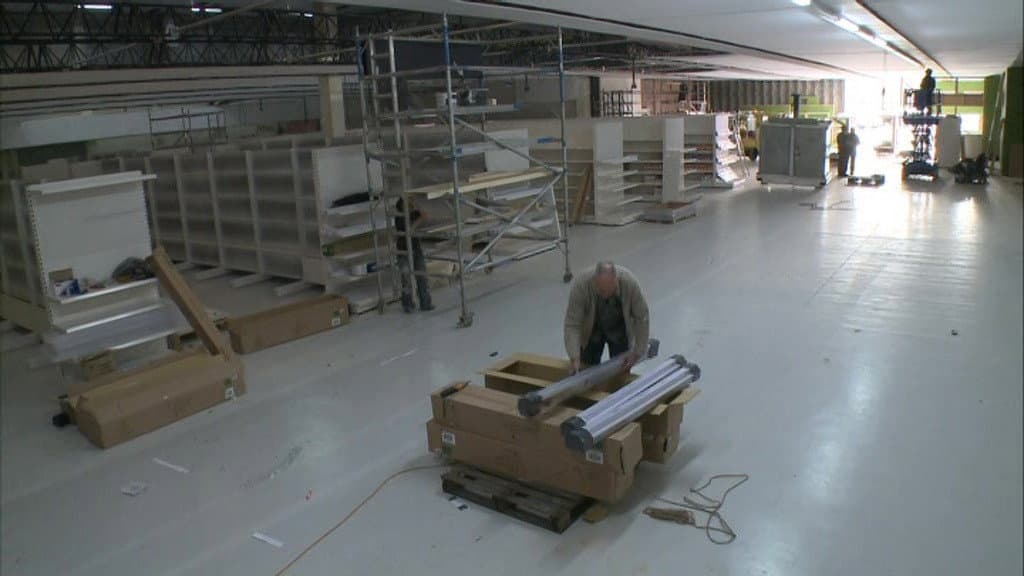 Still from Designing the Set