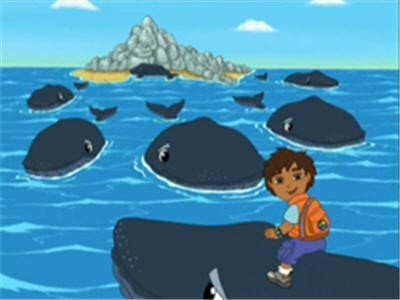 Still from Diego Saves Baby Humpback Whale