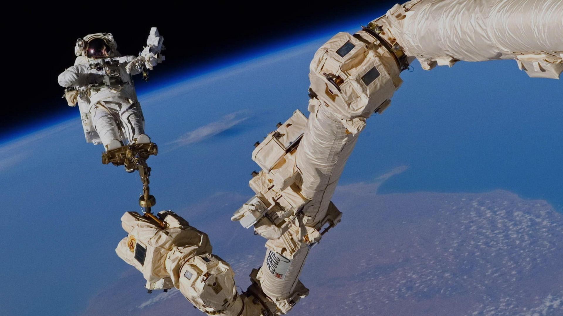 Still from Operation Space Station: High-Risk Build