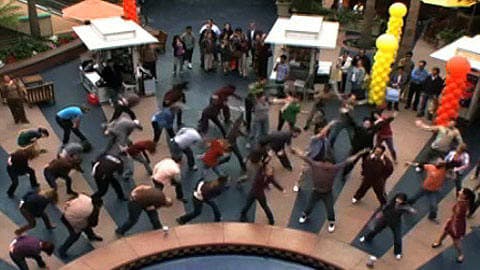 Still from Mitch's Flash Mob