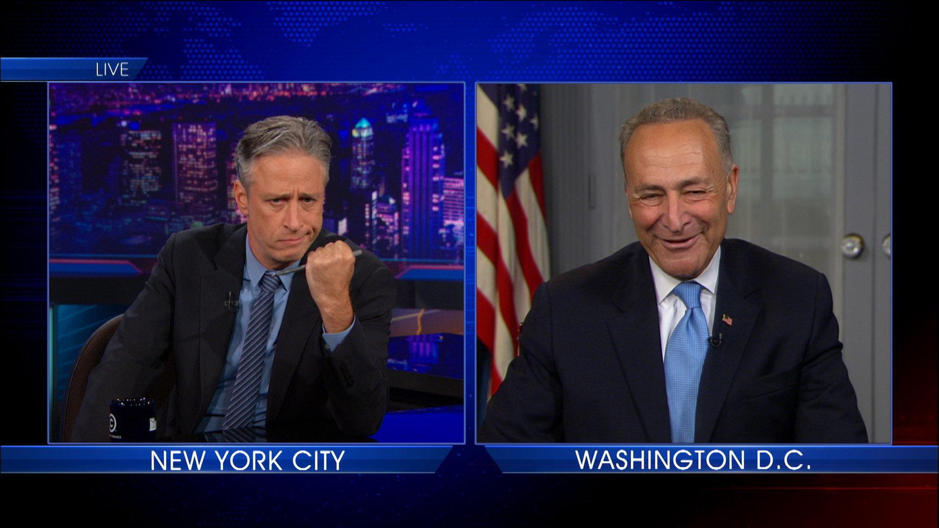 Still from Senator Charles Schumer