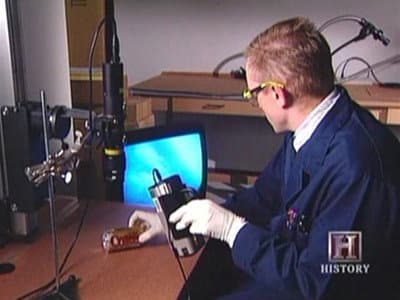 Still from FBI's Crime Lab