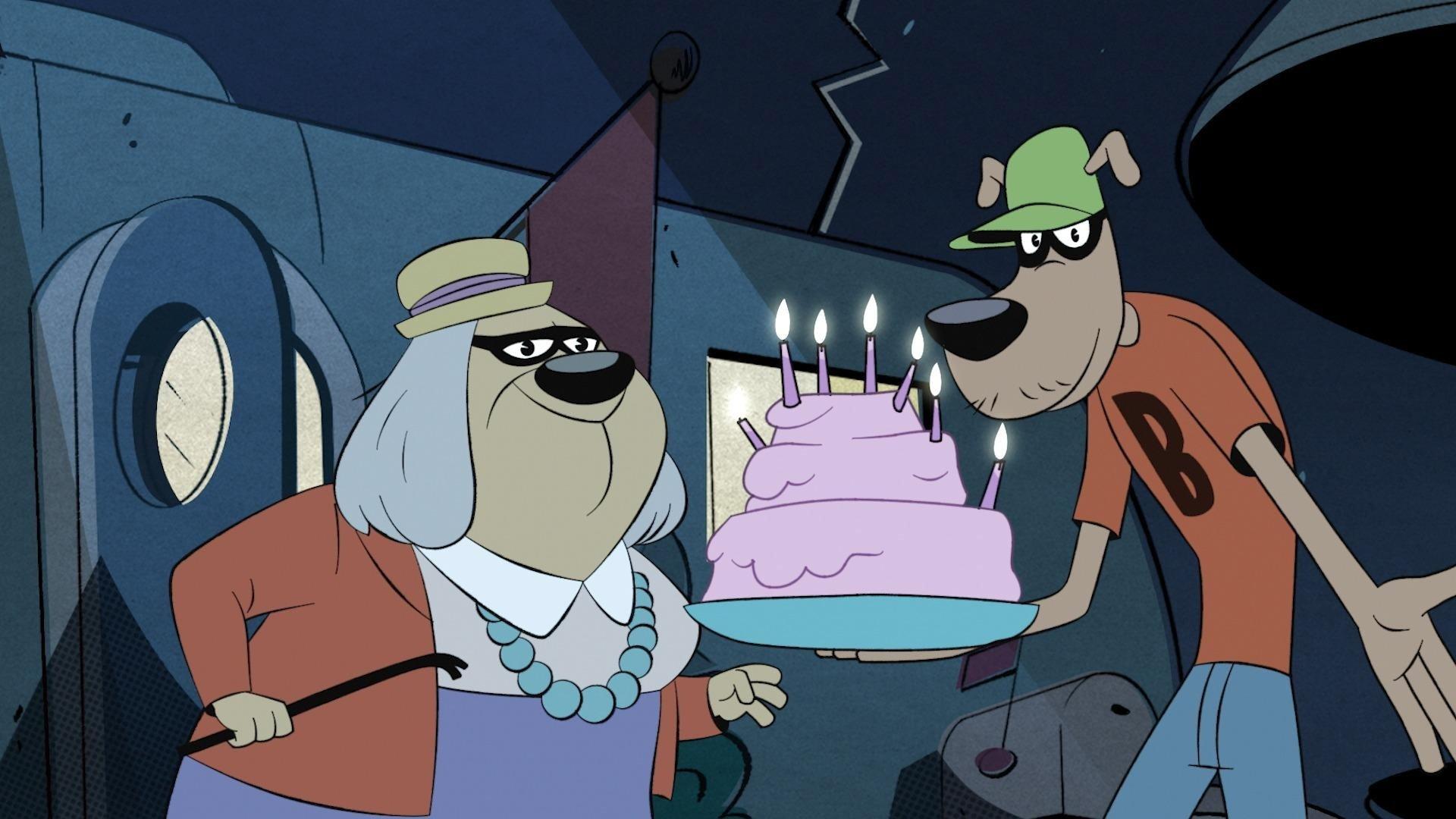 Still from The Beagle Birthday Massacre!