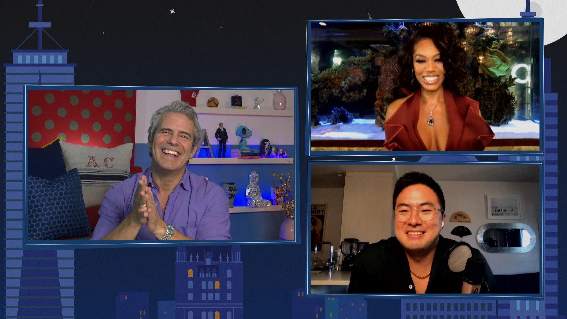 Still from Monique Samuels & Bowen Yang