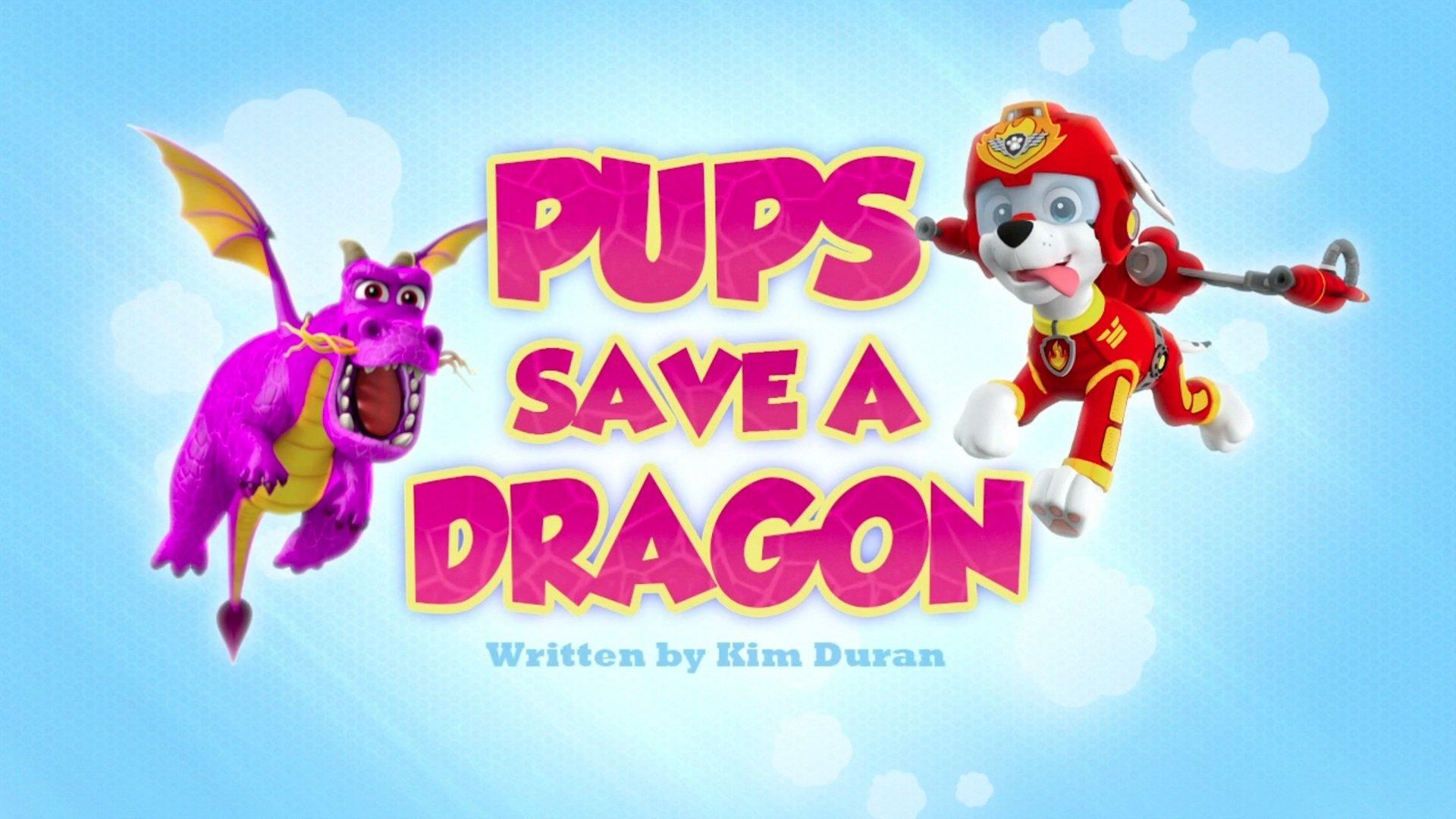 Still from Pups Save a Dragon