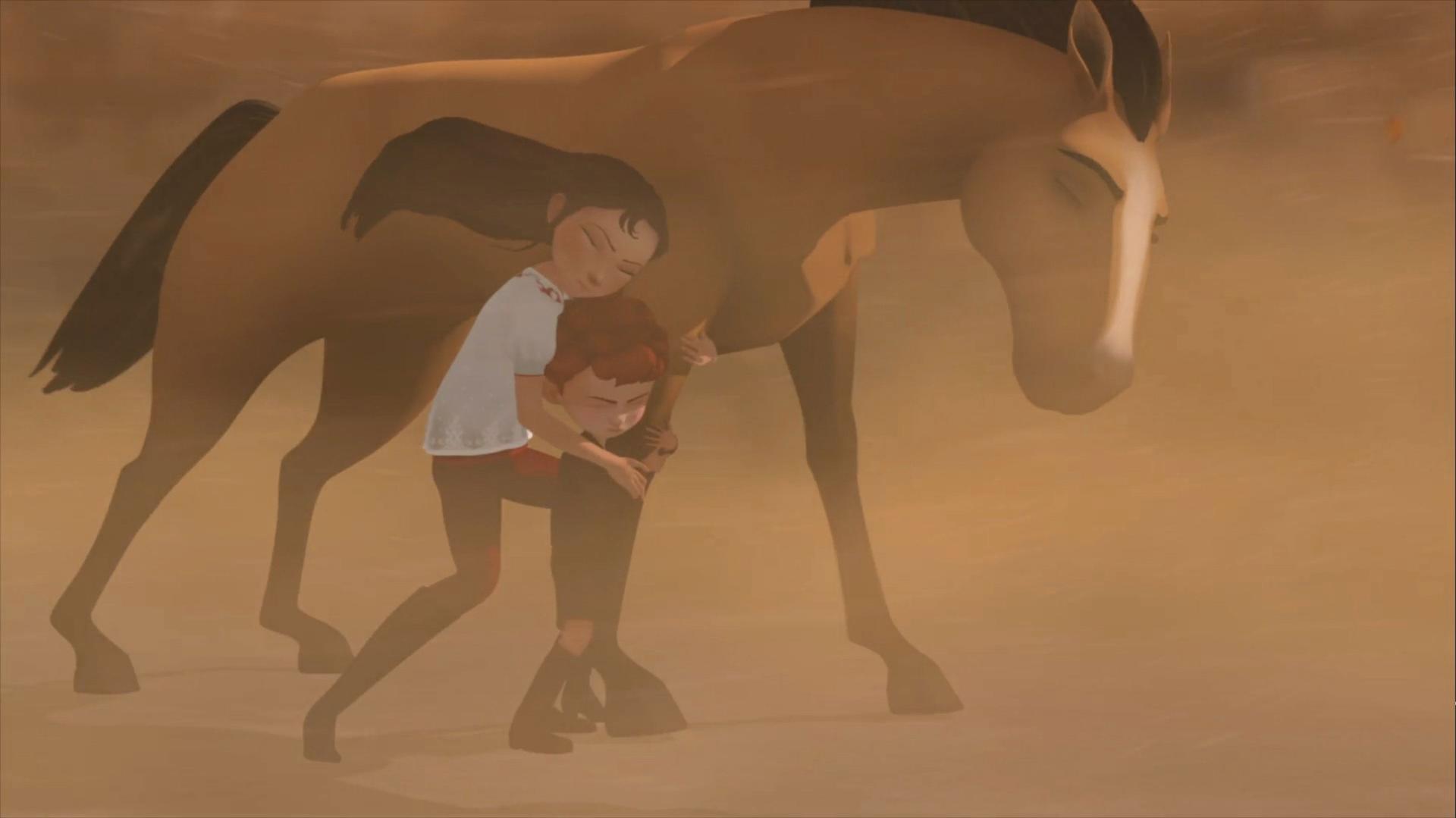 Still from Lucky and the Fearless Fillies