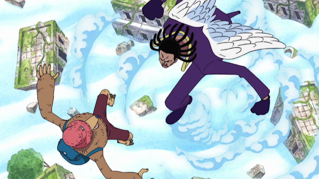 Still from The Ordeal of Swamp! Chopper vs Priest Gedatsu!