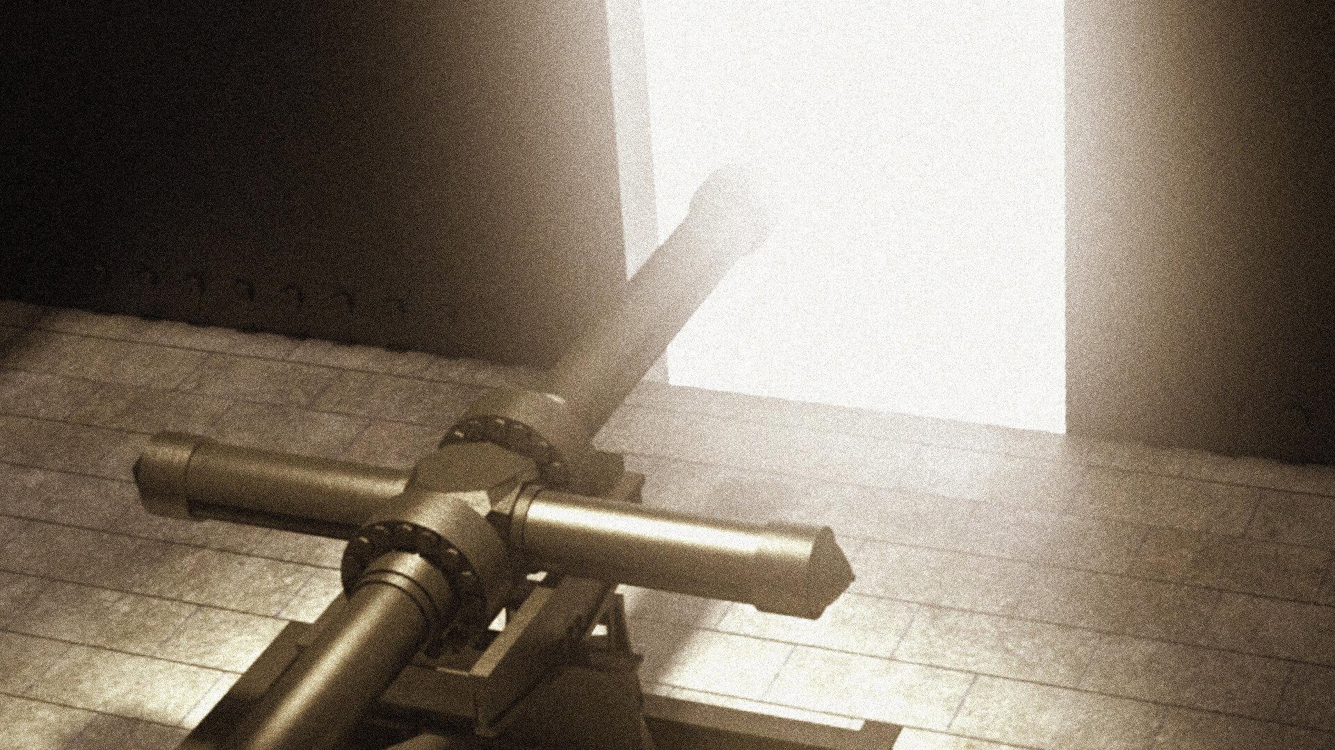Still from Bombing Hitler's Supergun