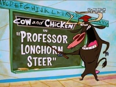 Still from Professor Longhorn Steer