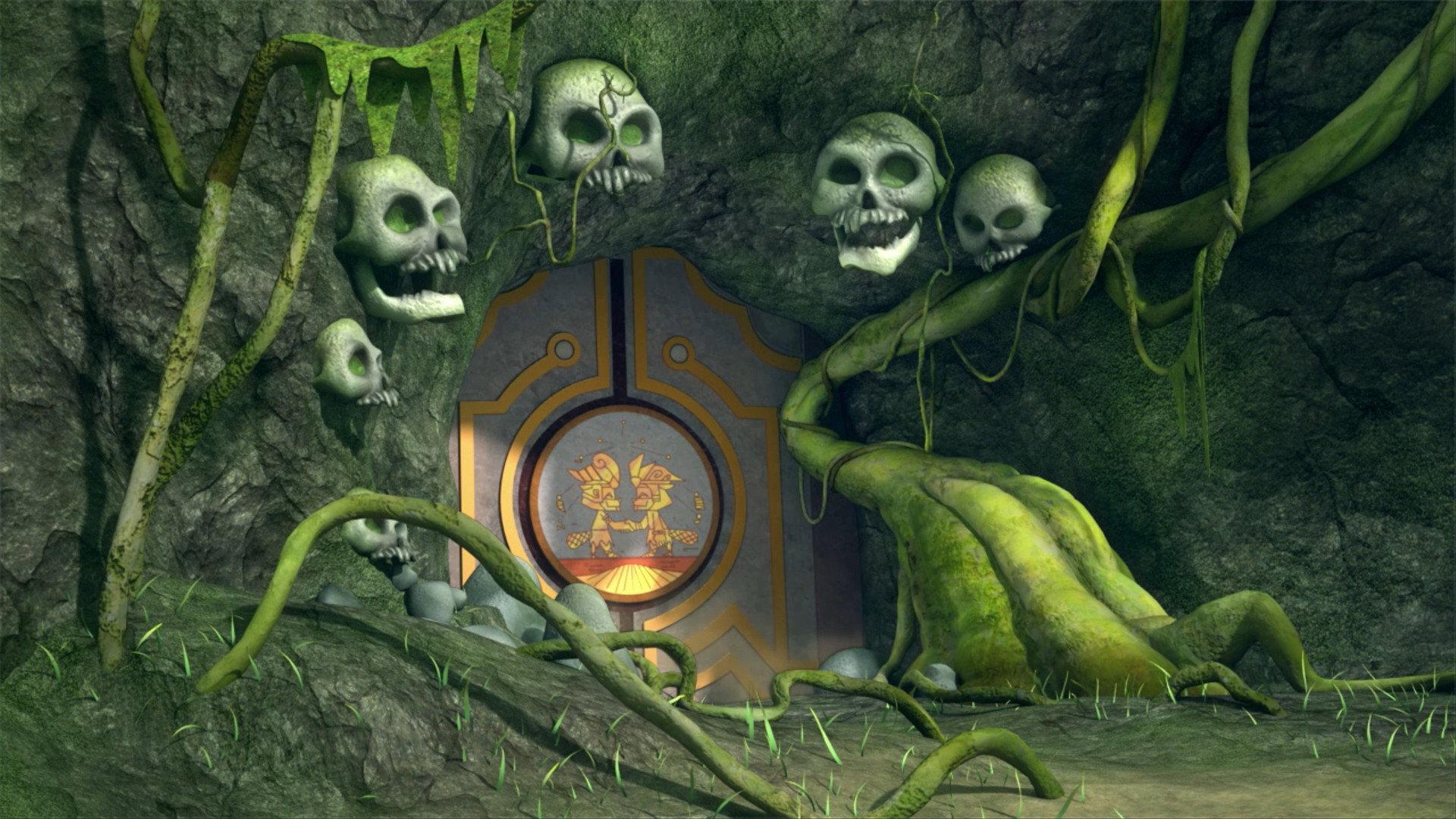 Still from The Curse of Buddy Buddy Temple