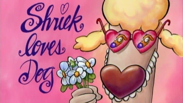 Still from Shriek Loves Dog