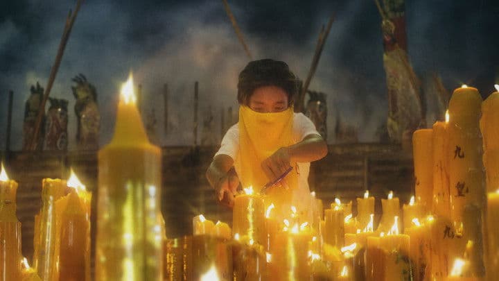 Still from The Mysterious Nine