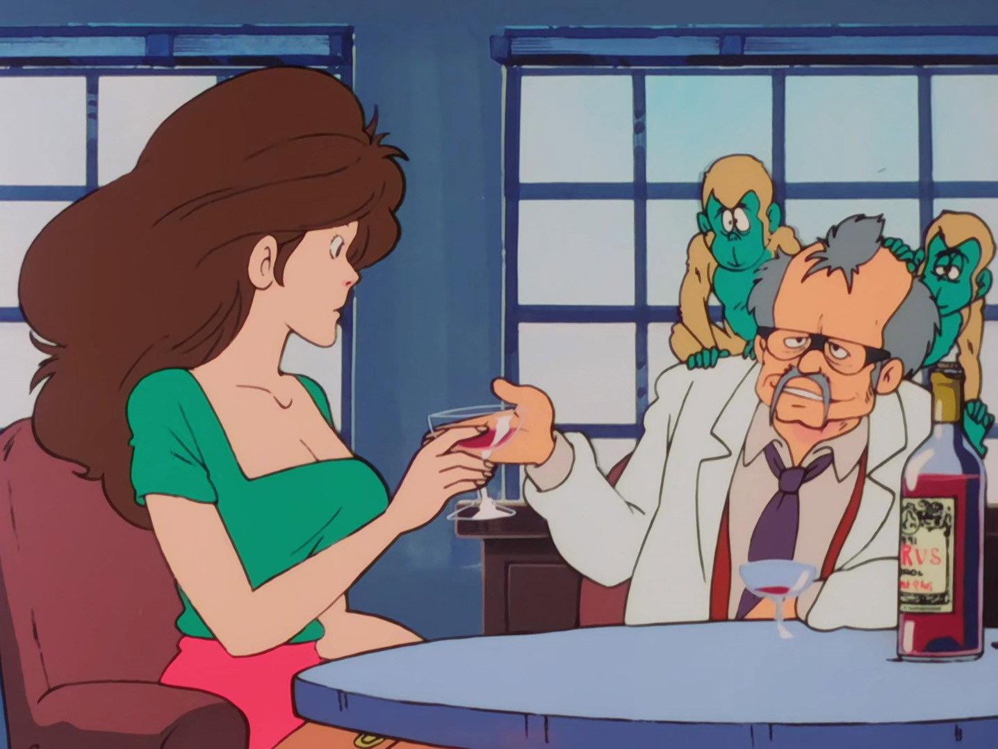 Still from The Copy-Man Comes Expensive