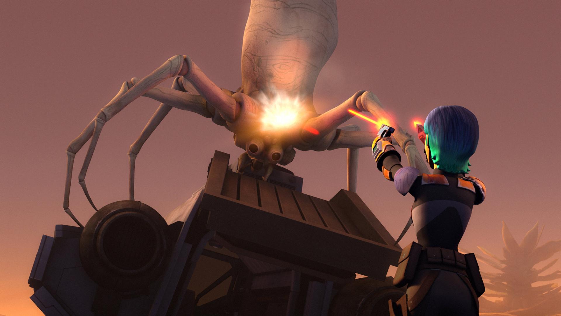 Still from The Mystery of Chopper Base