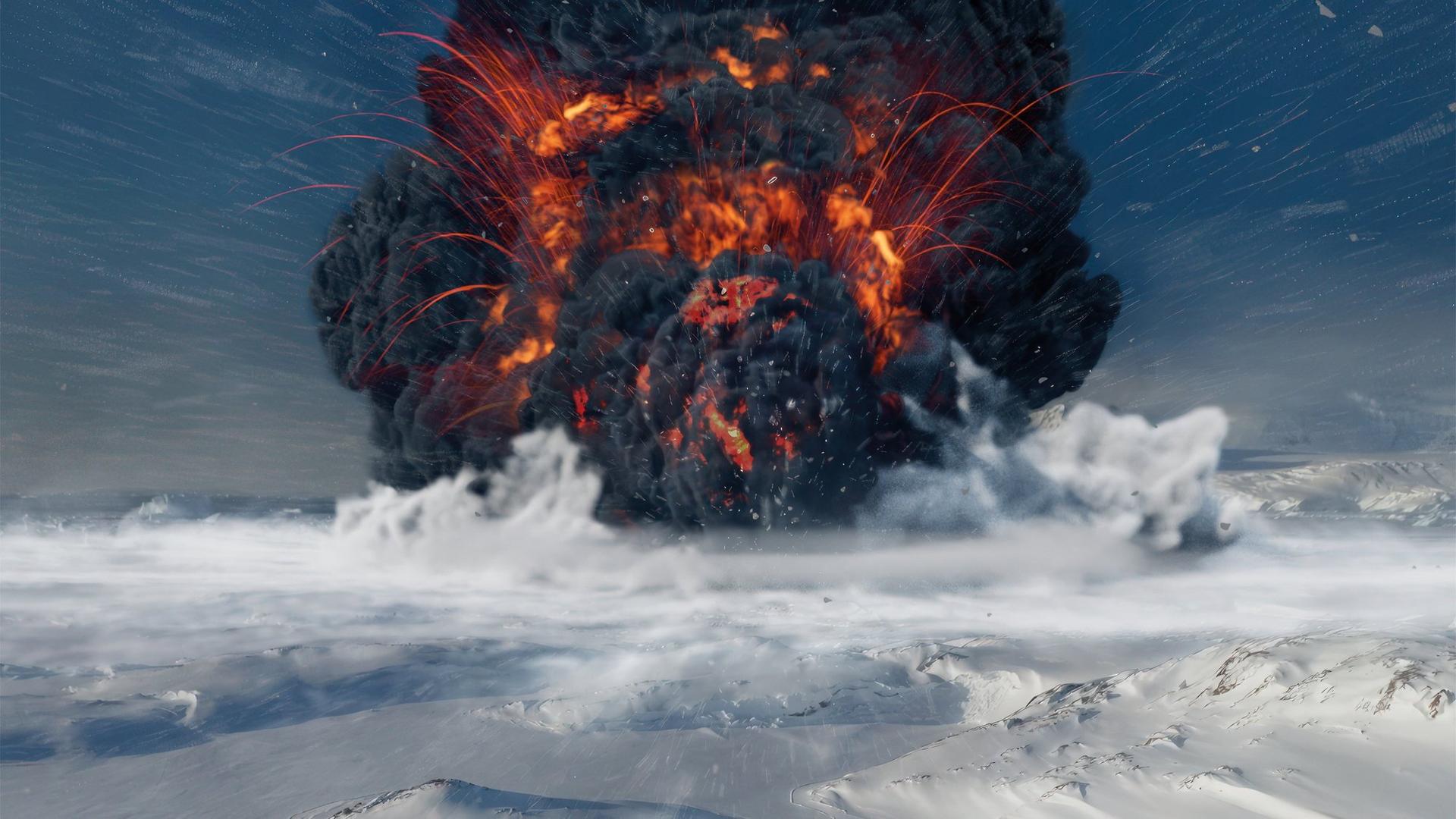 Still from Ancient Earth: Frozen