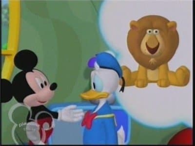 Still from Donald's Lost Lion