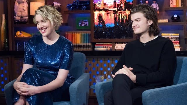 Still from Greta Gerwig & Joe Keery