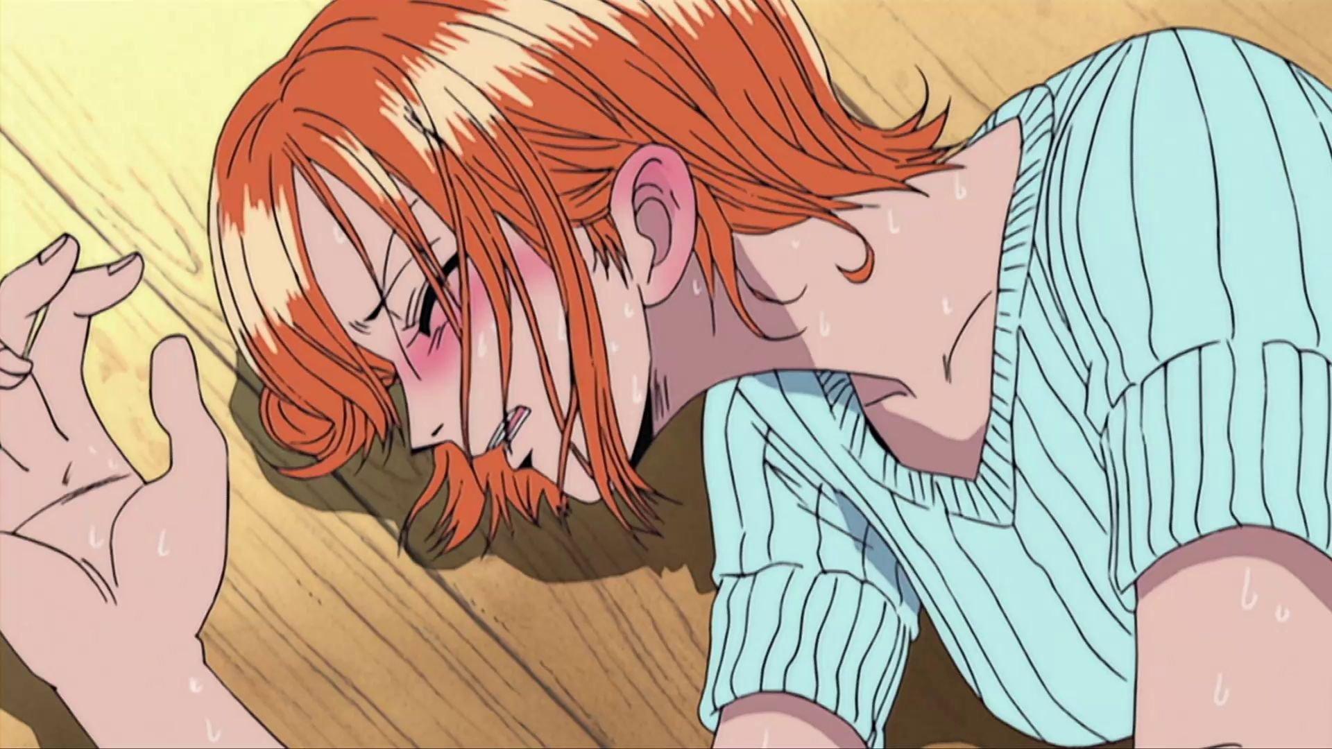 Still from Nami's Sick? Beyond the Snow Falling on the Sea!
