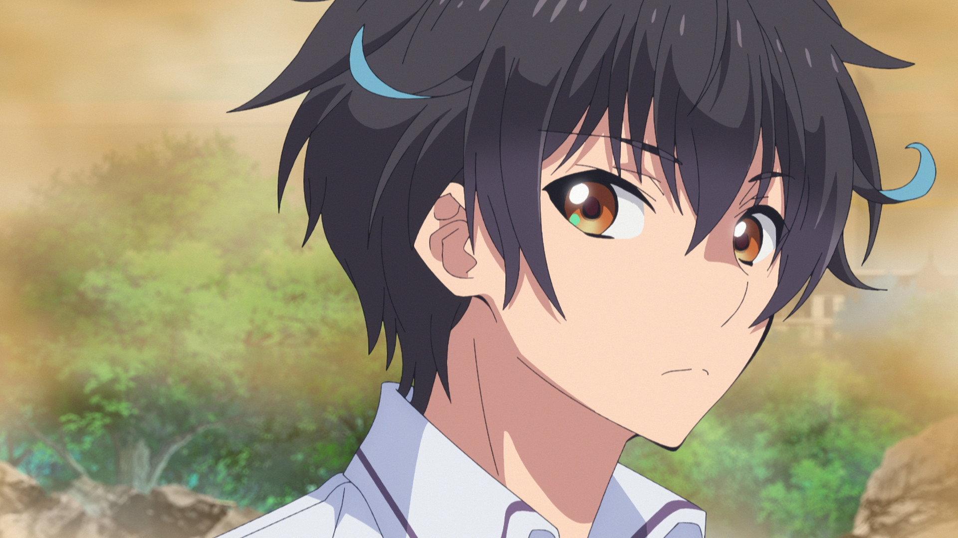 Still from A Girl From the Past Appears. Tomochika is Bewildered...