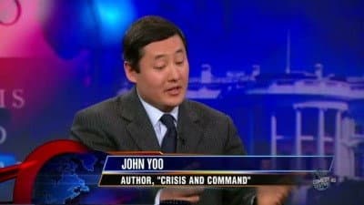 Still from John Yoo