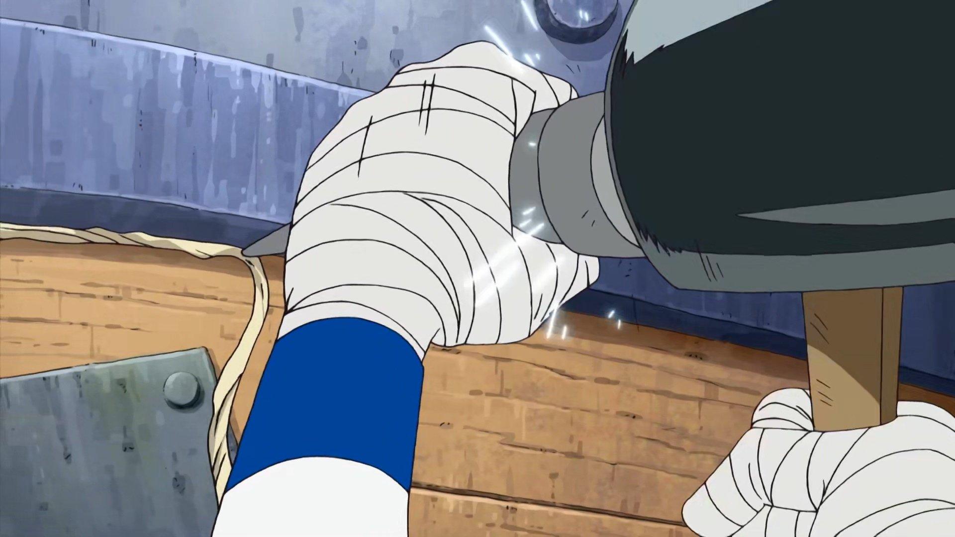 Still from Capture Robin! The Determination of the Straw Hats!