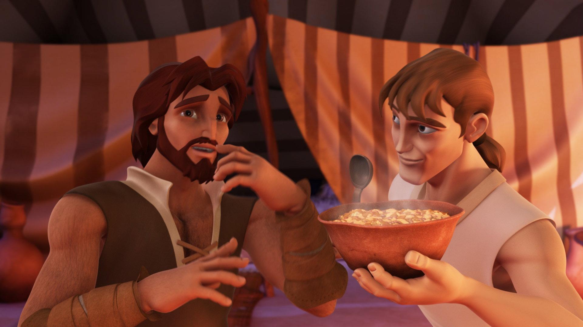 Still from Jacob and Esau
