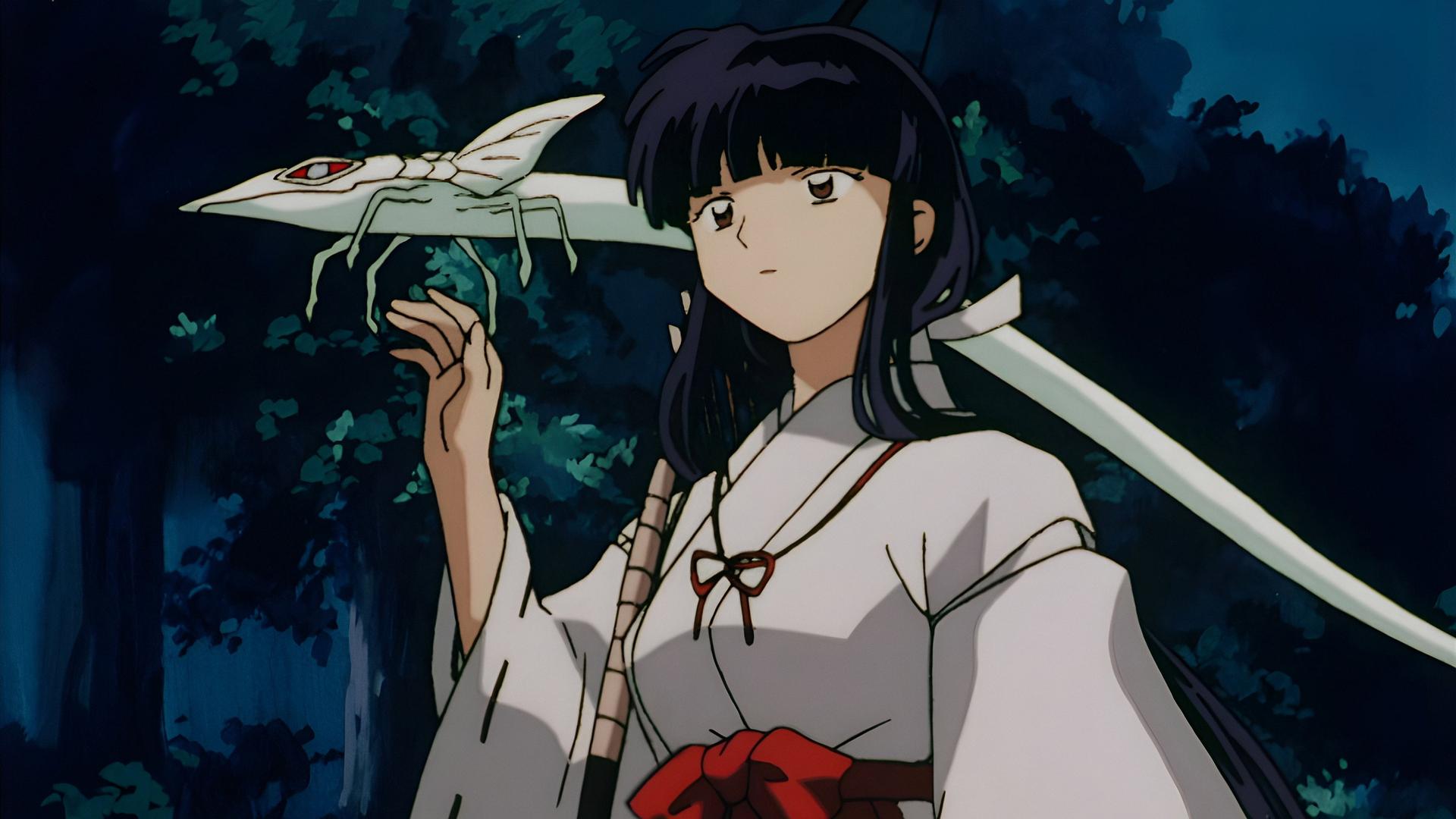 Still from Kikyo and Kagome, Alone in the Cave