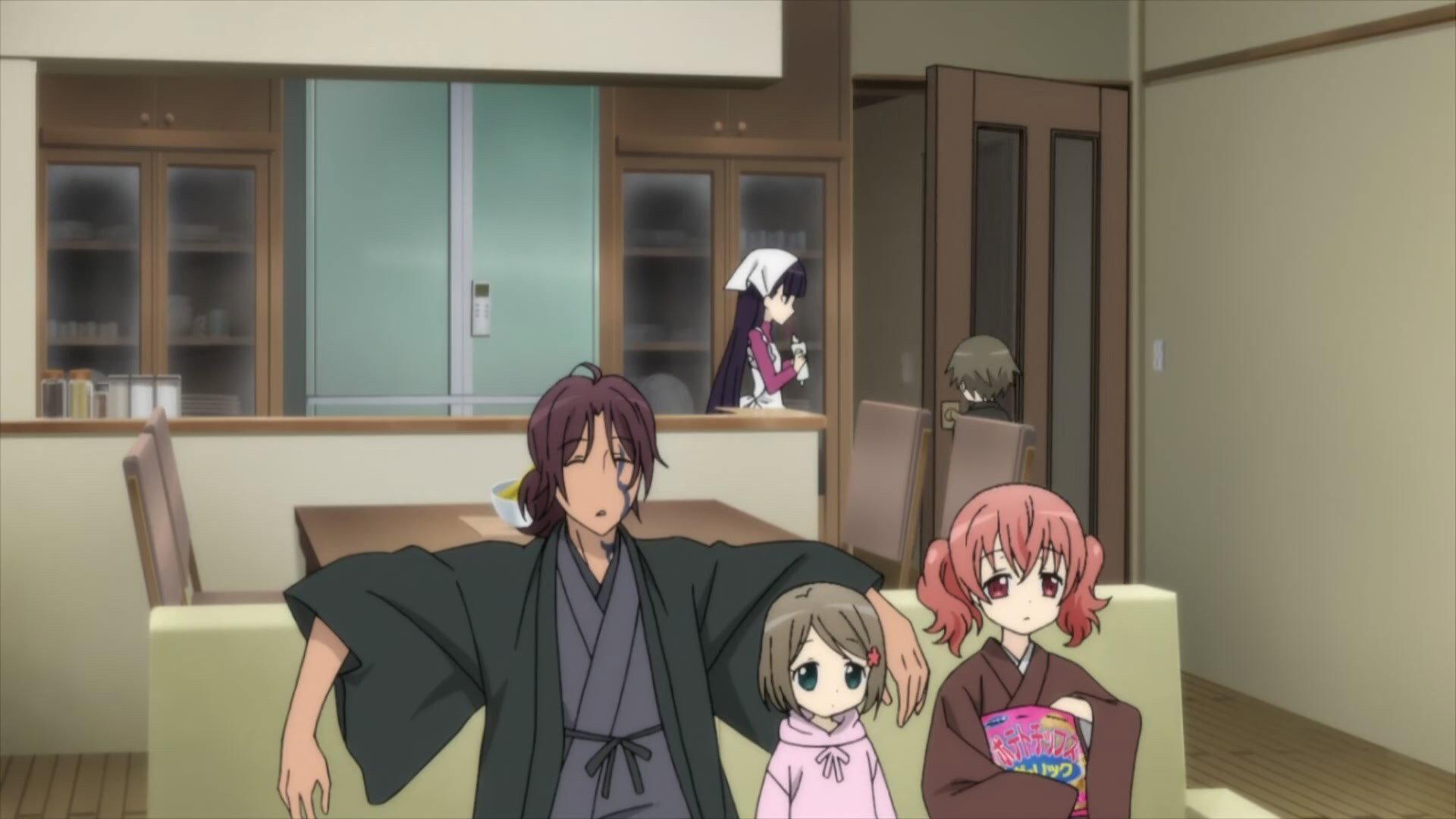 Still from Miketsukami-kun's Transformations / Switch / Playing House