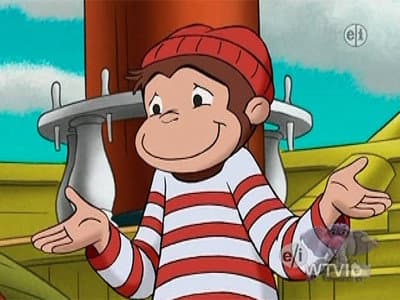 Still from Curious George Sinks the Pirates