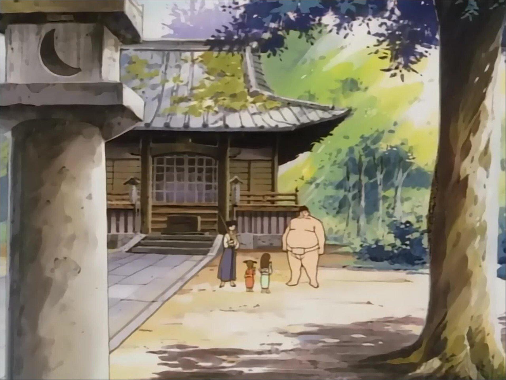 Still from Strive for the Grand Championship: Toramaru's Sumo Battle Log!