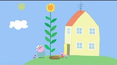 Still from Peppa and George's Garden