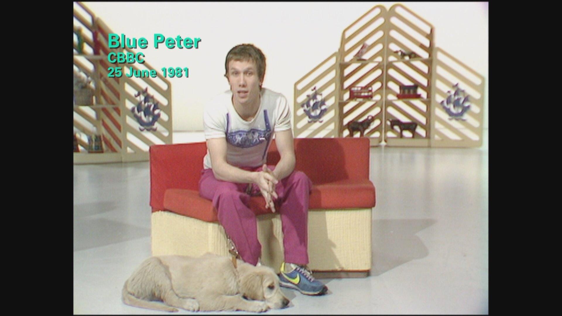 Still from Marvin on Blue Peter