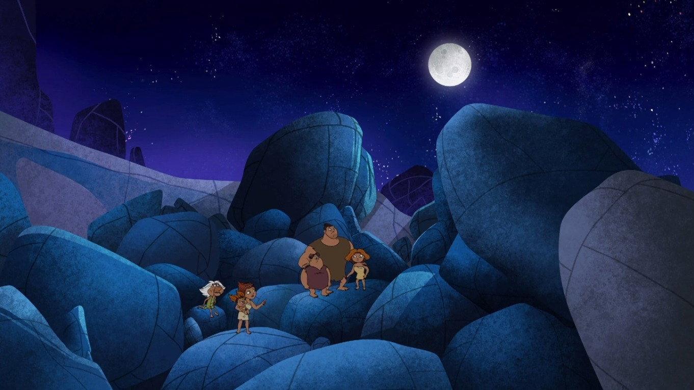 Still from Grug vs. the Moon
